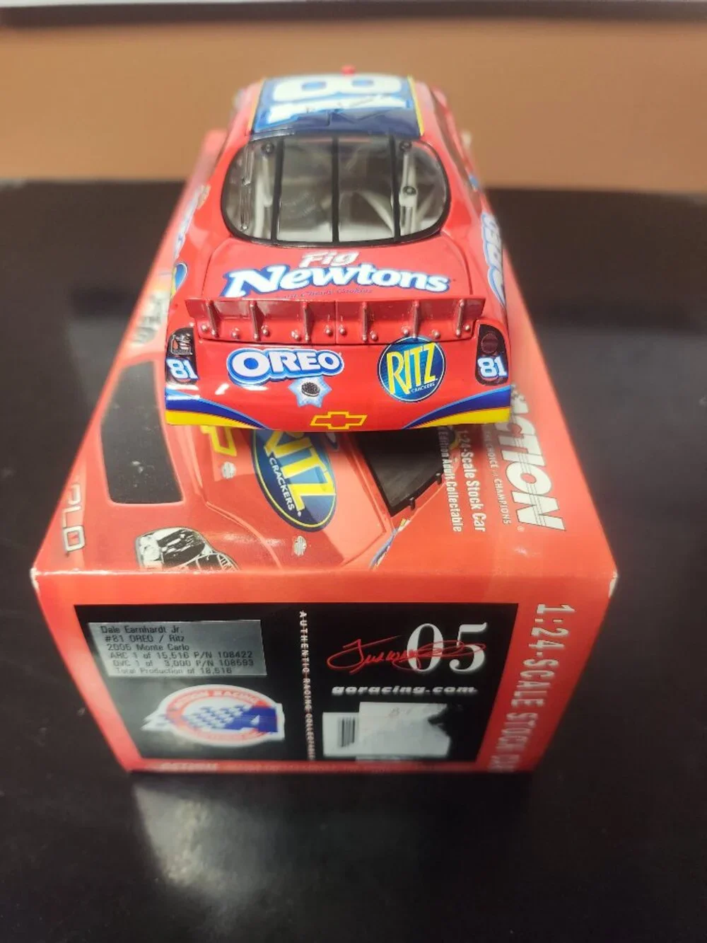 Dale Earnhardt Jr 2005 Monte Carlo #81 OREO Ritz 1:24 Diecast With Box